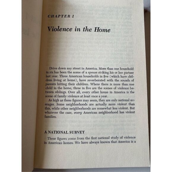 Behind Closed Doors Violence in the American Family hardback book 1968 - Picture 4 of 5